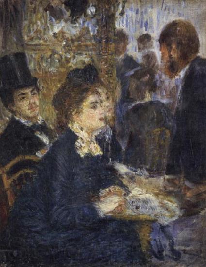 Pierre Renoir At the Cafe Norge oil painting art